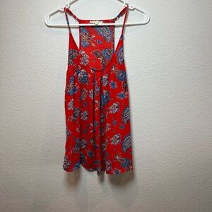 Lucy & Laurel Red Paisley Camisole